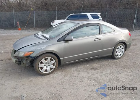 2006 Honda Civic Ex из США, поврежденный, VIN 2HGFG12876H507224
